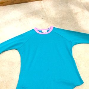 Lu la roe teal shirt
